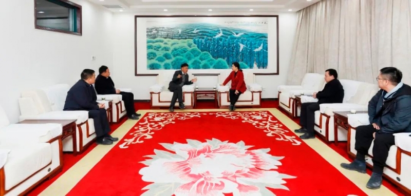 發(fā)揮產(chǎn)業(yè)優(yōu)勢(shì) 助力鄉(xiāng)村振興 | 民權(quán)縣委副書記、縣長(zhǎng)王靜嫻會(huì)見(jiàn)關(guān)曉彥董事長(zhǎng)一行