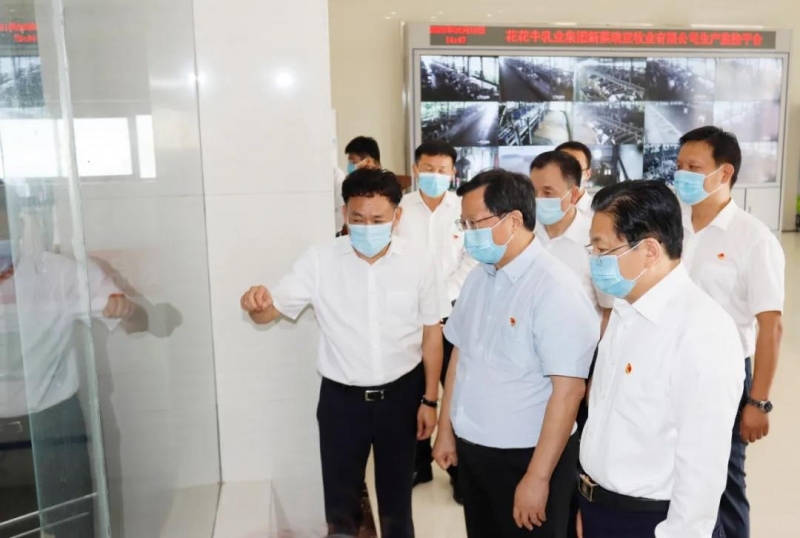 快訊 | 河南省委常委、省紀委書記、省監(jiān)委主任任正曉蒞臨花花牛乳業(yè)集團新蔡瑞亞牧場調研