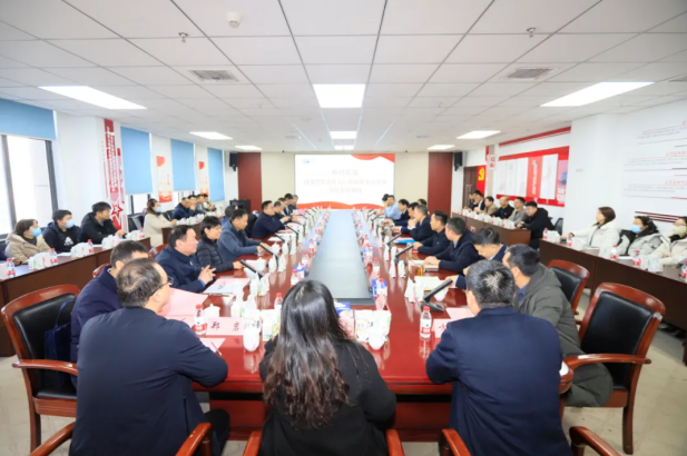 河南省省直機關后勤保障中心高海書記一行蒞臨花花牛乳業(yè)集團參觀調研